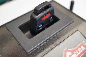 Remote head key being programmed
